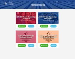 USBC's event registration portal