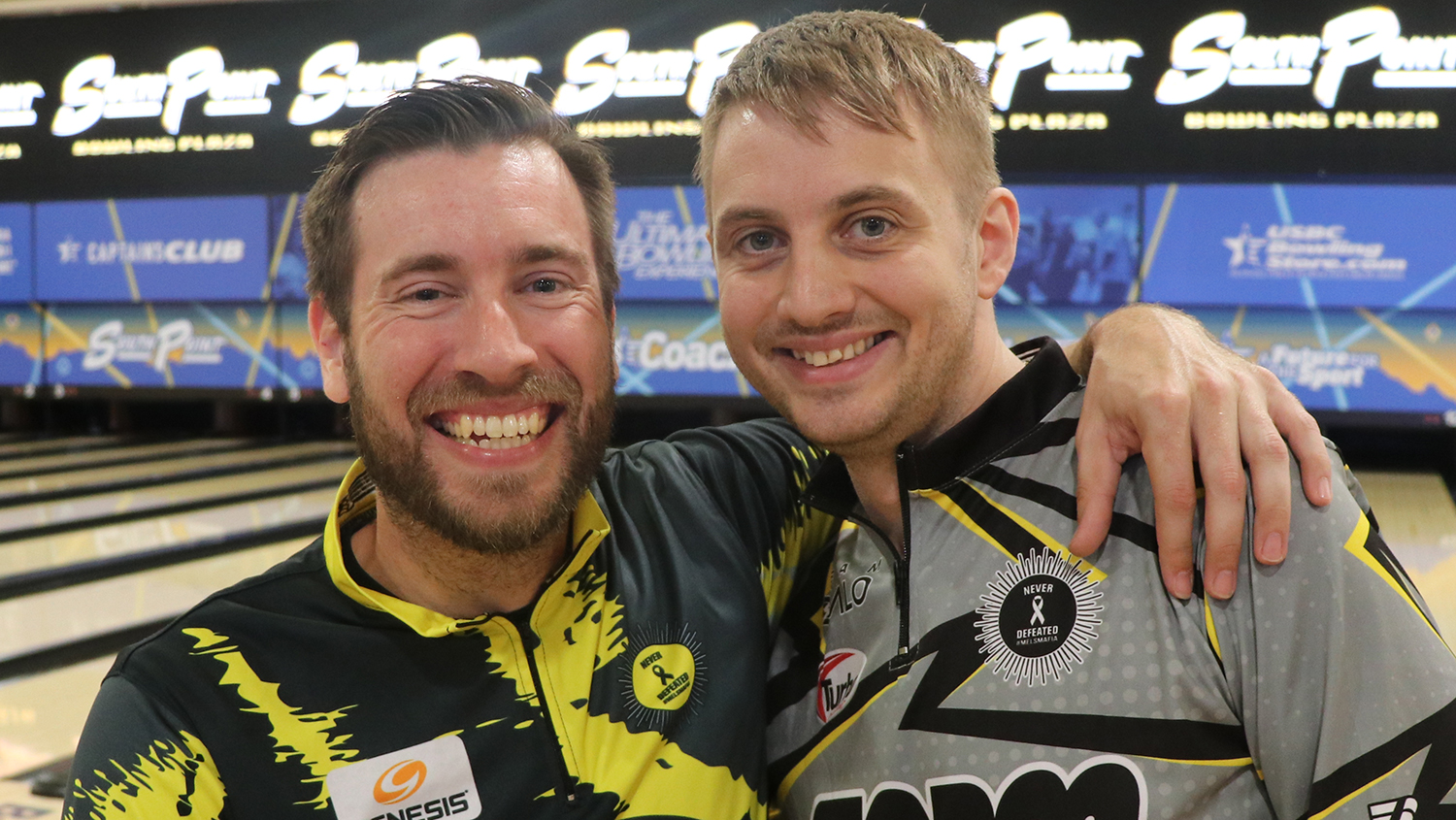 Nick Pahr and Richie Teece at the 2024 USBC Open Championships