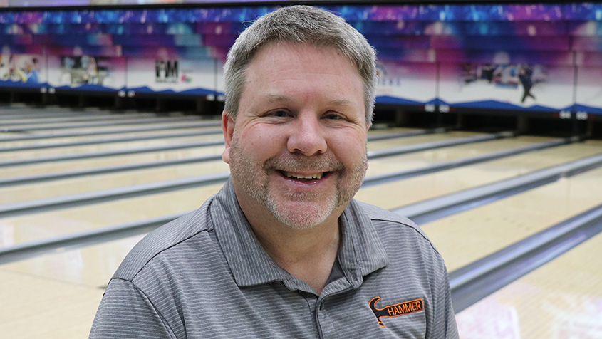 Blaine Weninger at the 2023 USBC Open Championships