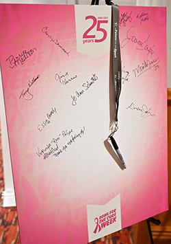 Survivor autographs at BFTC Week Survivor autographs at BFTC Week