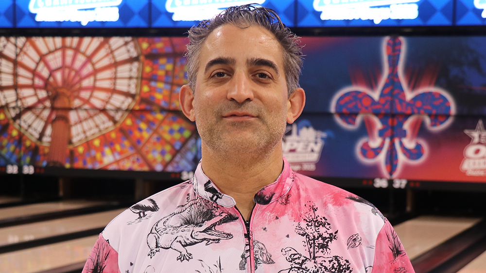 Angelo Gentile at the 2025 USBC Open Championships