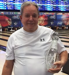 Clinton Zavakos receiving his crystal pin at the 2015 Open Championships Clinton Zavakos receiving his crystal pin at the 2015 Open Championships