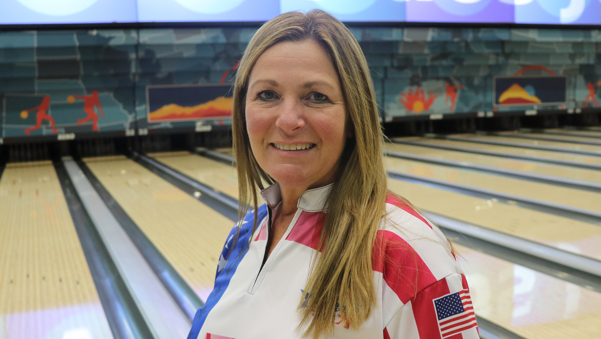 Jodi Woessner at the 2024 PANAM Bowling Championships