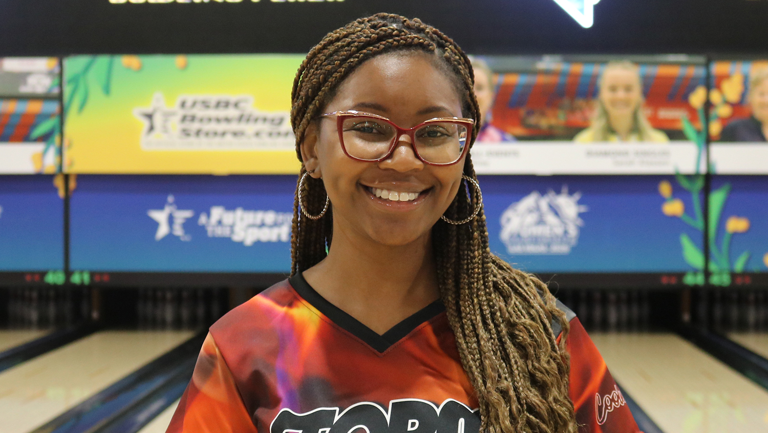 Najah Owens at the 2025 USBC Women&#39;s Championships