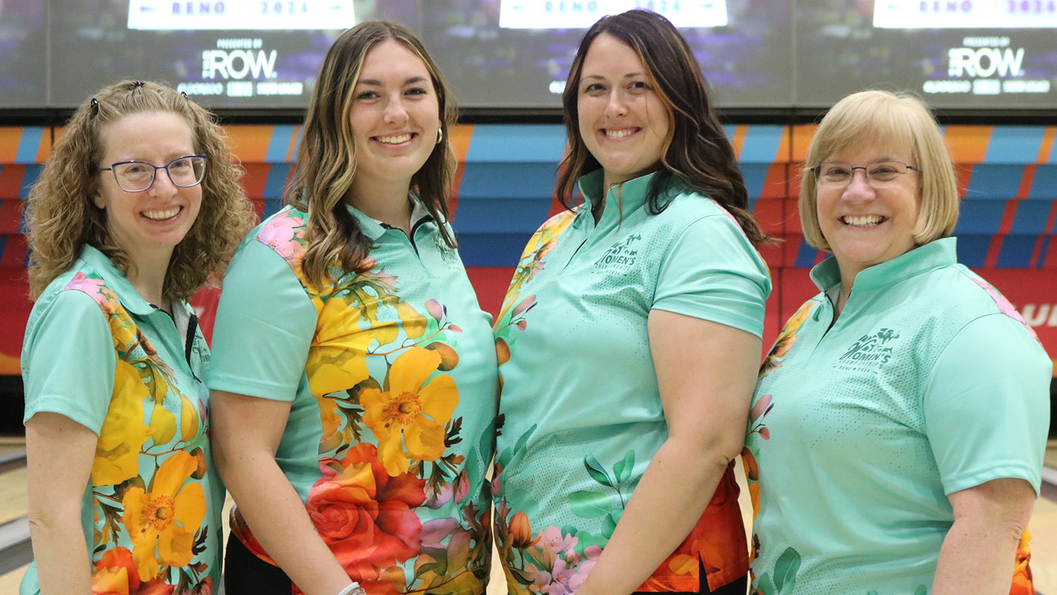 Members of Pick Up Artists at the 2024 USBC Women's Championships