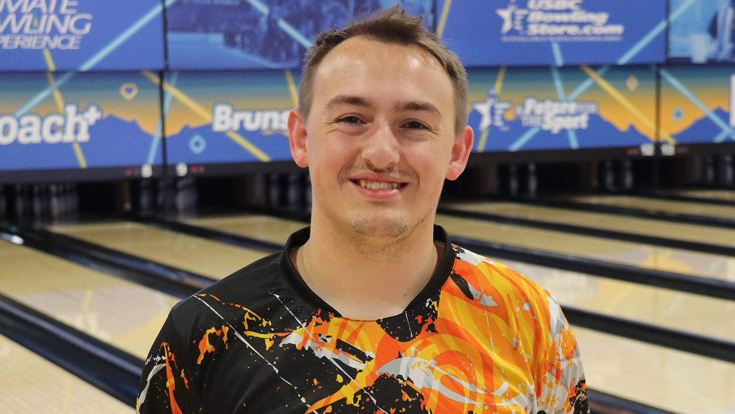 Spencer Robarge at the 2024 USBC Open Championships
