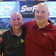 Rich Stewart and Russ Vallone at the 2024 USBC Open Championships