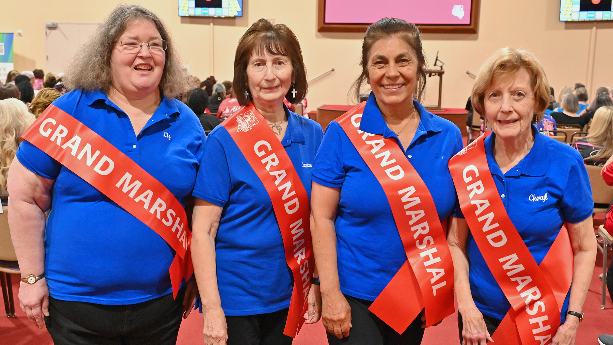 Grand Marshals for opening squad at 2025 USBC Women's Championships Grand Marshals for opening squad at 2025 USBC Women's Championships