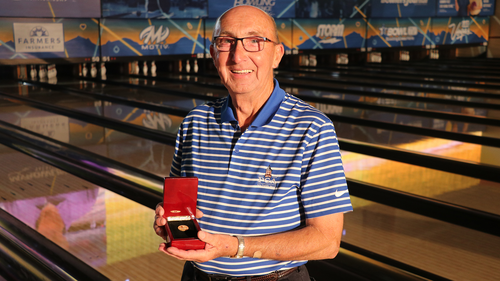 John Jerome celebrates 50 consecutive years at the USBC Open Championships