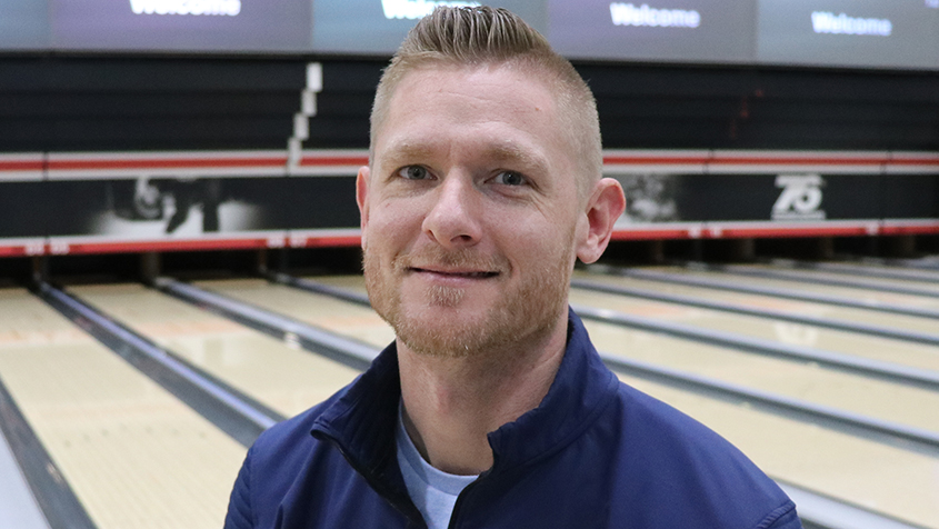 Jesse Buss at the 2023 Bowlers Journal Championships