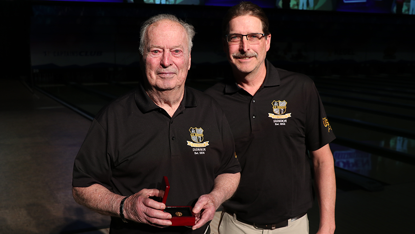 Ernest Swanton reaches 50 years at the USBC Open Championships