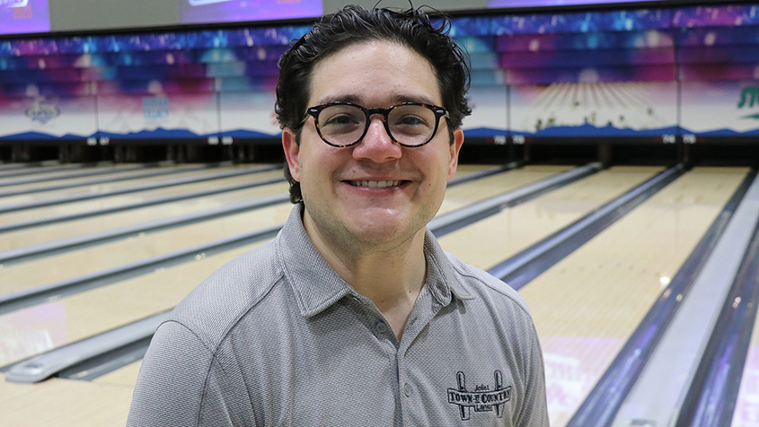 John Kontos at the 2023 USBC Open Championships