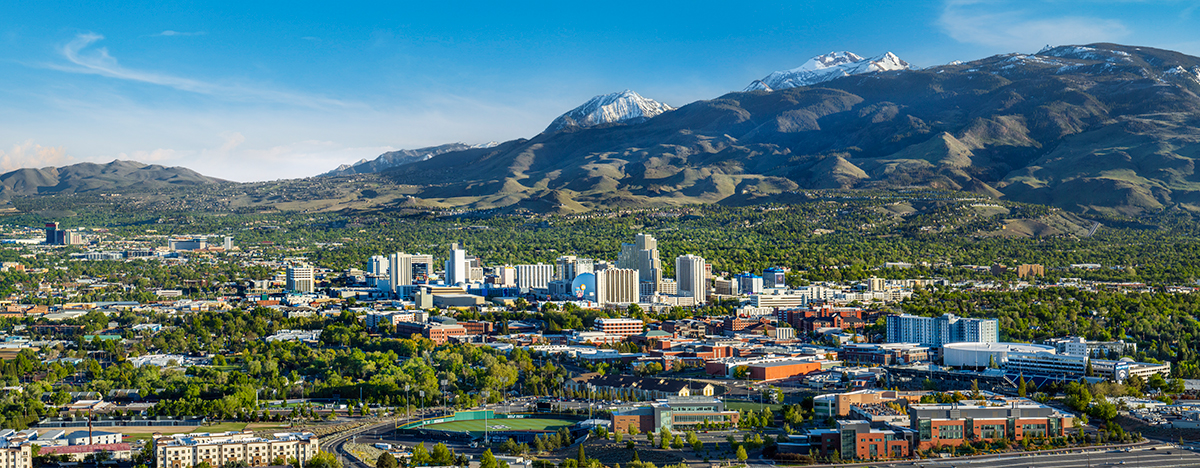 Panoramic Shot of Reno