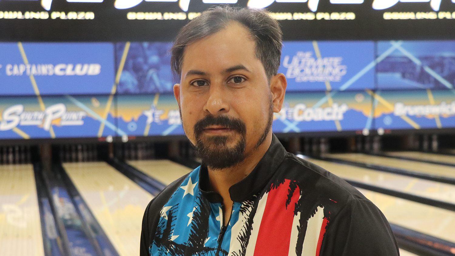 Matt Garcia at the 2024 USBC Open Championships