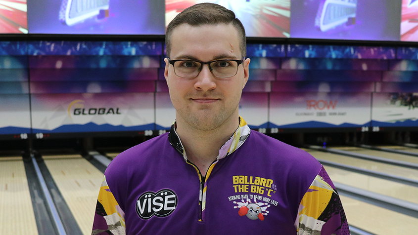 Brandon Martin at the 2023 USBC Open Championships