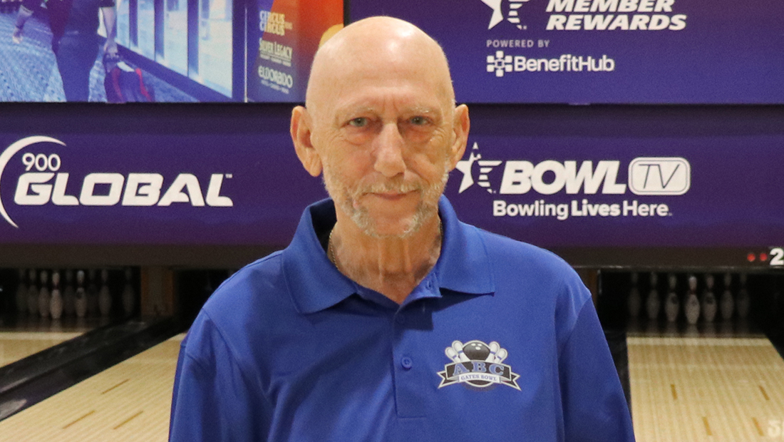 Ed Stewart at the 2022 USBC Open Championships