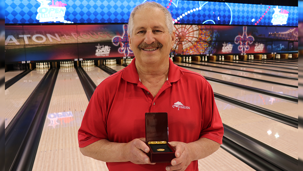 Mike Marks celebrates 50 years at the USBC Open Championships
