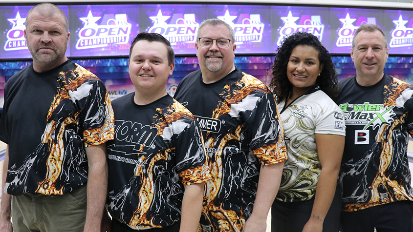 Lefty Mafia 1 at the 2023 USBC Open Championships