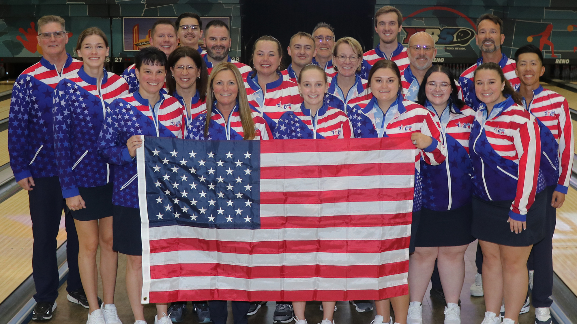 Team USA at the 2024 PANAM Bowling Championships